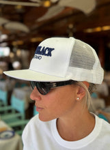 Load image into Gallery viewer, White trucker hat
