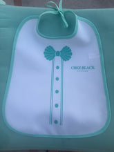 Load image into Gallery viewer, Kids Chez Black bib

