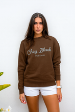 Load image into Gallery viewer, Sweater unisex in chocolate brown
