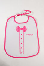 Load image into Gallery viewer, Kids Chez Black bib
