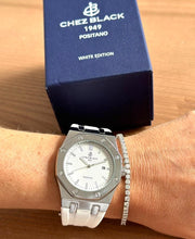 Load image into Gallery viewer, Chez Black Positano - Exclusive watch White Limited Edition

