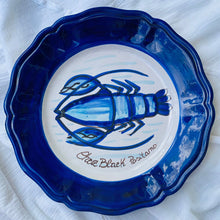 Load image into Gallery viewer, 6 Chez Black plates - Large diameter
